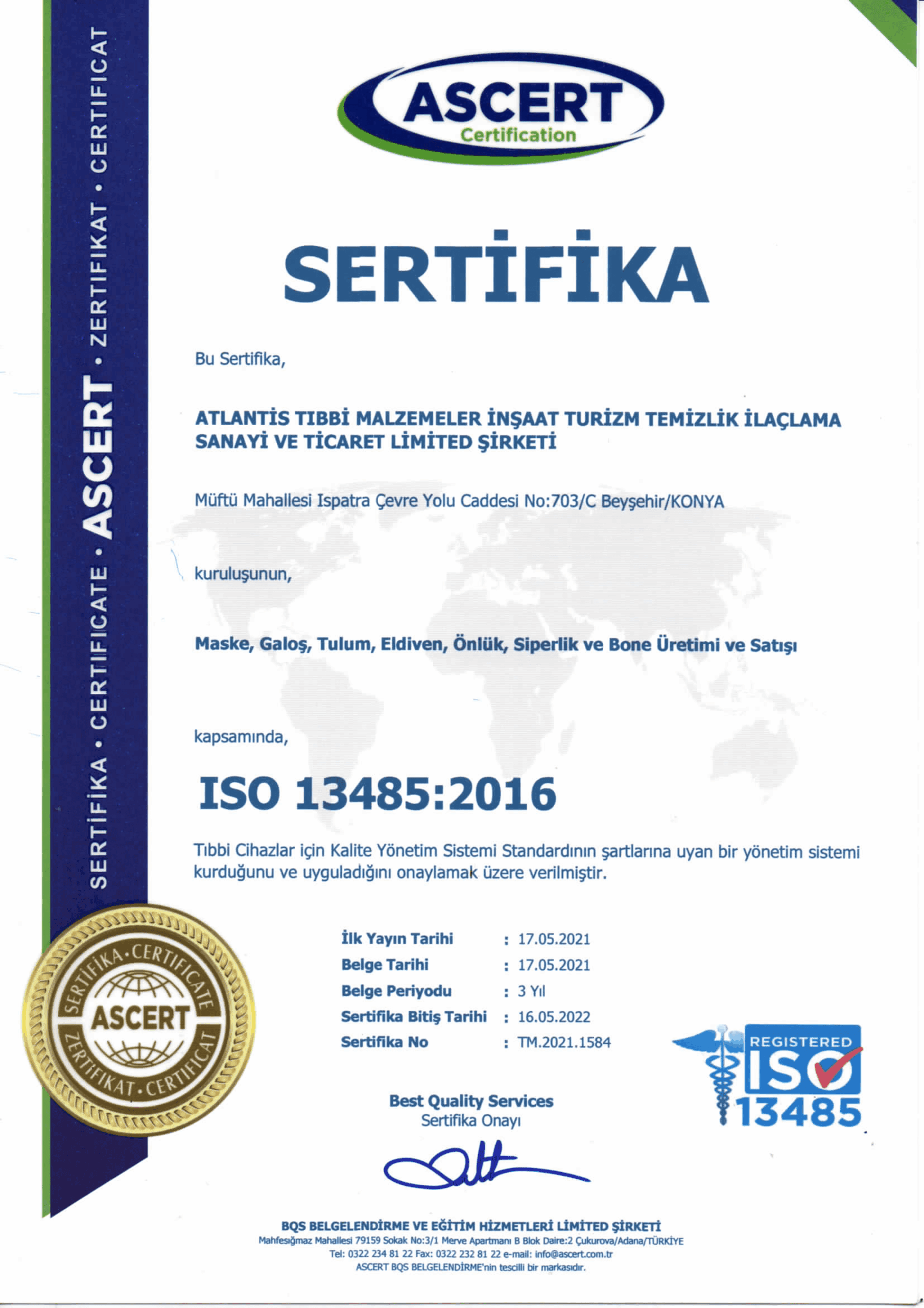 ISO 13485:2016 Qualitätsmanagement für Medizinprodukte